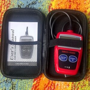 Red OBDII/EOBD Diagnostic Tool